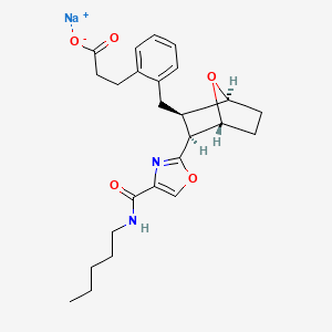 Chemical structure of Ifetroban sodium