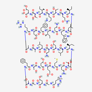 Chemical structure of Teduglutide