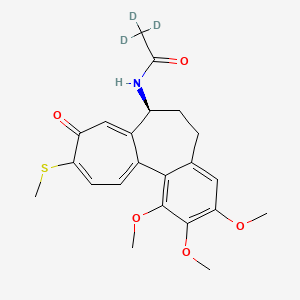 Chemical structure of Thiocolchicine-d3