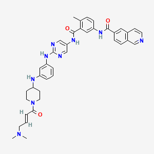 Chemical structure of BLK-IN-2