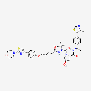 Chemical structure of PROTAC AR-V7 degrader-1