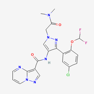 Chemical structure of GDC-4379