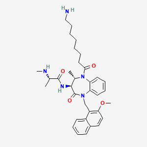 Chemical structure of XIAP degrader-1