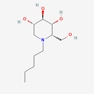 Chemical structure of Sinbaglustat