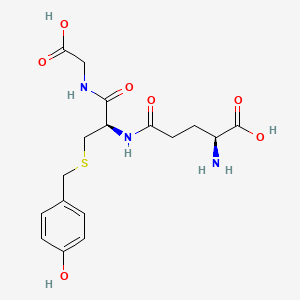 Chemical structure of S-(4-Hydroxybenzyl)glutathione