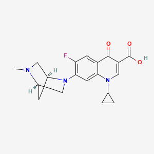 Chemical structure of Danofloxacin-d3