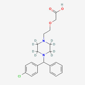 Chemical structure of Cetirizine D8