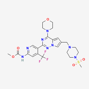 Chemical structure of CYH33
