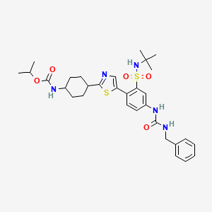 Chemical structure of RAD51-IN-3