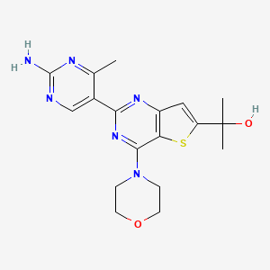 Chemical structure of GNE-490