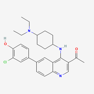 Chemical structure of OTS447