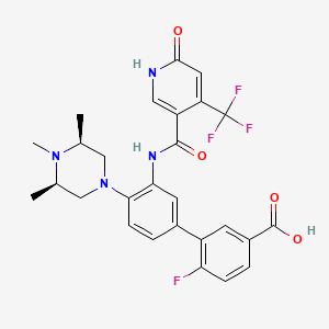 Chemical structure of Dimethyl-F-OICR-9429-COOH