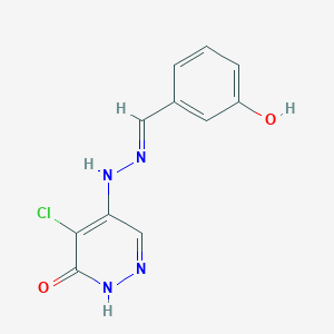 Chemical structure of L82-G17