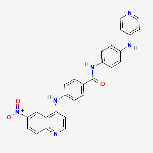 Chemical structure of T3Inh-1