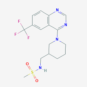 Chemical structure of SRI-37330