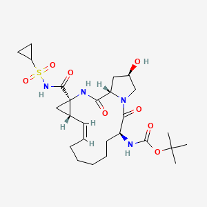 Chemical structure of ITMN 4077