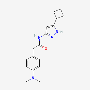 Chemical structure of CP681301