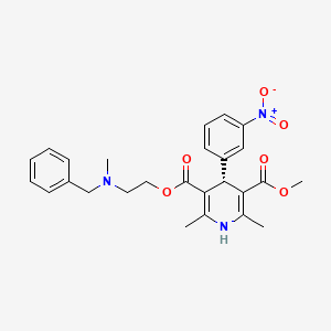 Chemical structure of (R)-Nicardipine
