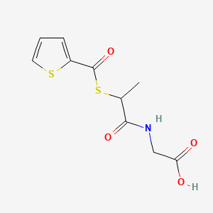 Chemical structure of Stepronin