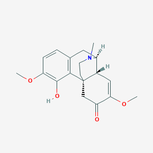 Chemical structure of 14-Episinomenine