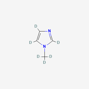 Chemical structure of 1-Methylimidazole-d6