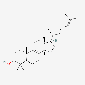 Chemical structure of 24,25-Dihydrolanosterol
