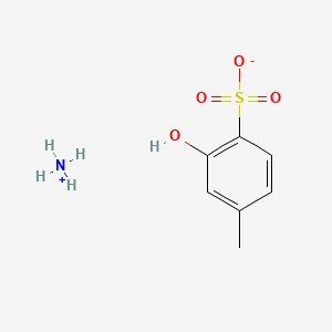 Chemical structure of Ammonium 2-hydroxy-4-methylbenzenesulphonate