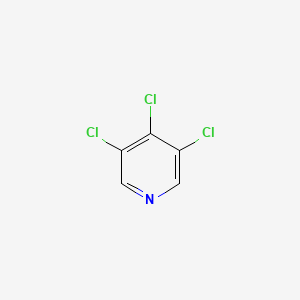 Chemical structure of 3,4,5-Trichloropyridine