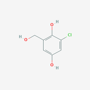 Chemical structure of 3-Chlorogentisyl alcohol
