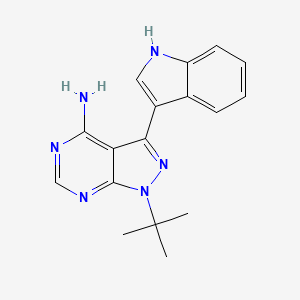 Chemical structure of 3-IN-PP1