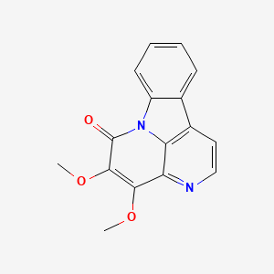 Chemical structure of 4,5-Dimethoxycanthin-6-one