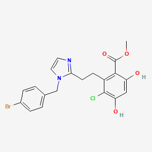 Chemical structure of 4-Br-Bnlm