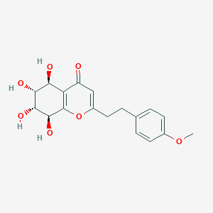 Chemical structure of 4'-Methoxyagarotetrol