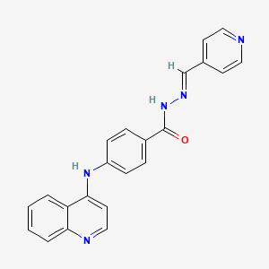 Chemical structure of 4-PQBH