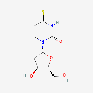 Chemical structure of 4-Thio-2'-deoxyuridine