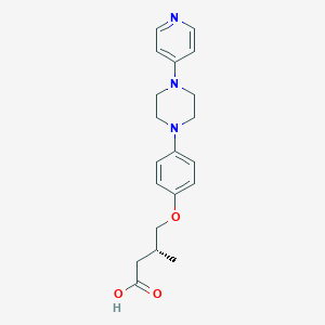 Chemical structure of (6R)-ML753286