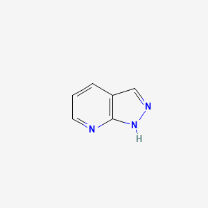 Chemical structure of 7-Azaindazole
