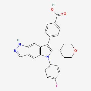 Chemical structure of A1AT modulator 2