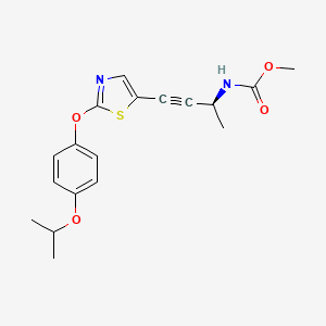 Chemical structure of A-908292