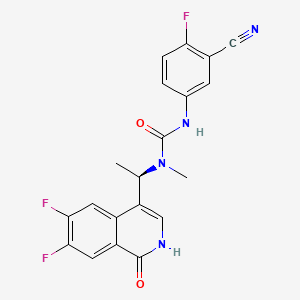 Chemical structure of AB-836