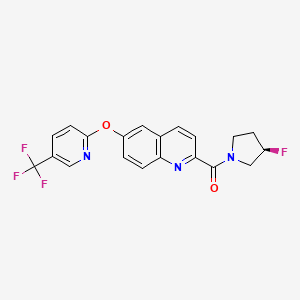 Chemical structure of ABBV-318
