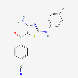 Chemical structure of ABC1183