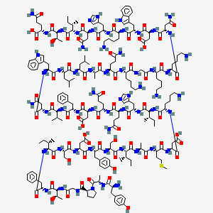 Chemical structure of Acetyl Gastric Inhibitory Peptide (human) (TFA)