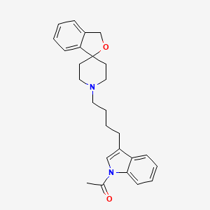 Chemical structure of AChE/BChE-IN-10