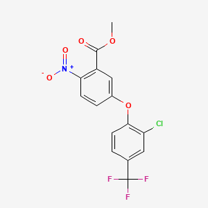 Chemical structure of Acifluorfen-methyl