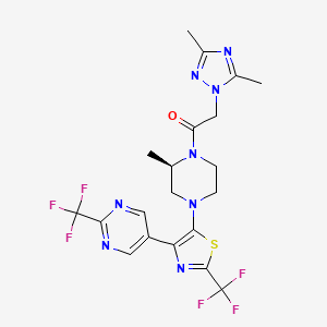 Chemical structure of ACT-660602