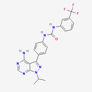 Chemical structure of AD57