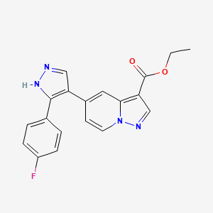 Chemical structure of ALK5-IN-8