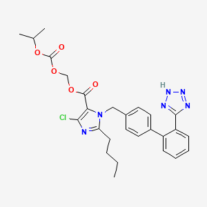 Chemical structure of Allisartan isoproxil