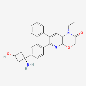 Chemical structure of ALM301